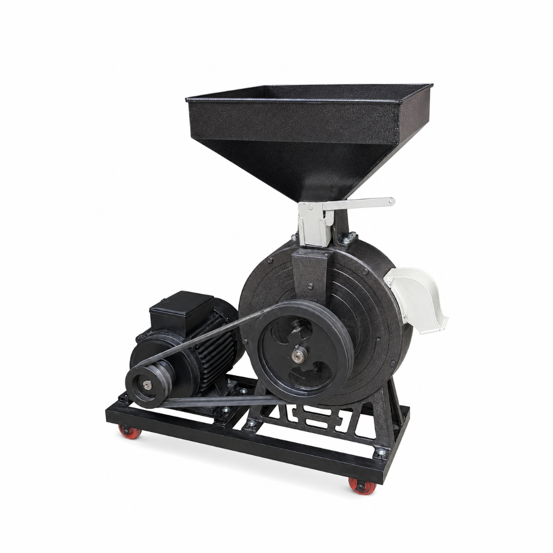 16 Inch Diamond Emery Stone Atta Chakki Best Commercial Flour Mill 7.5HP Flour Mill Machine 60 to 65 Kg Capacity
