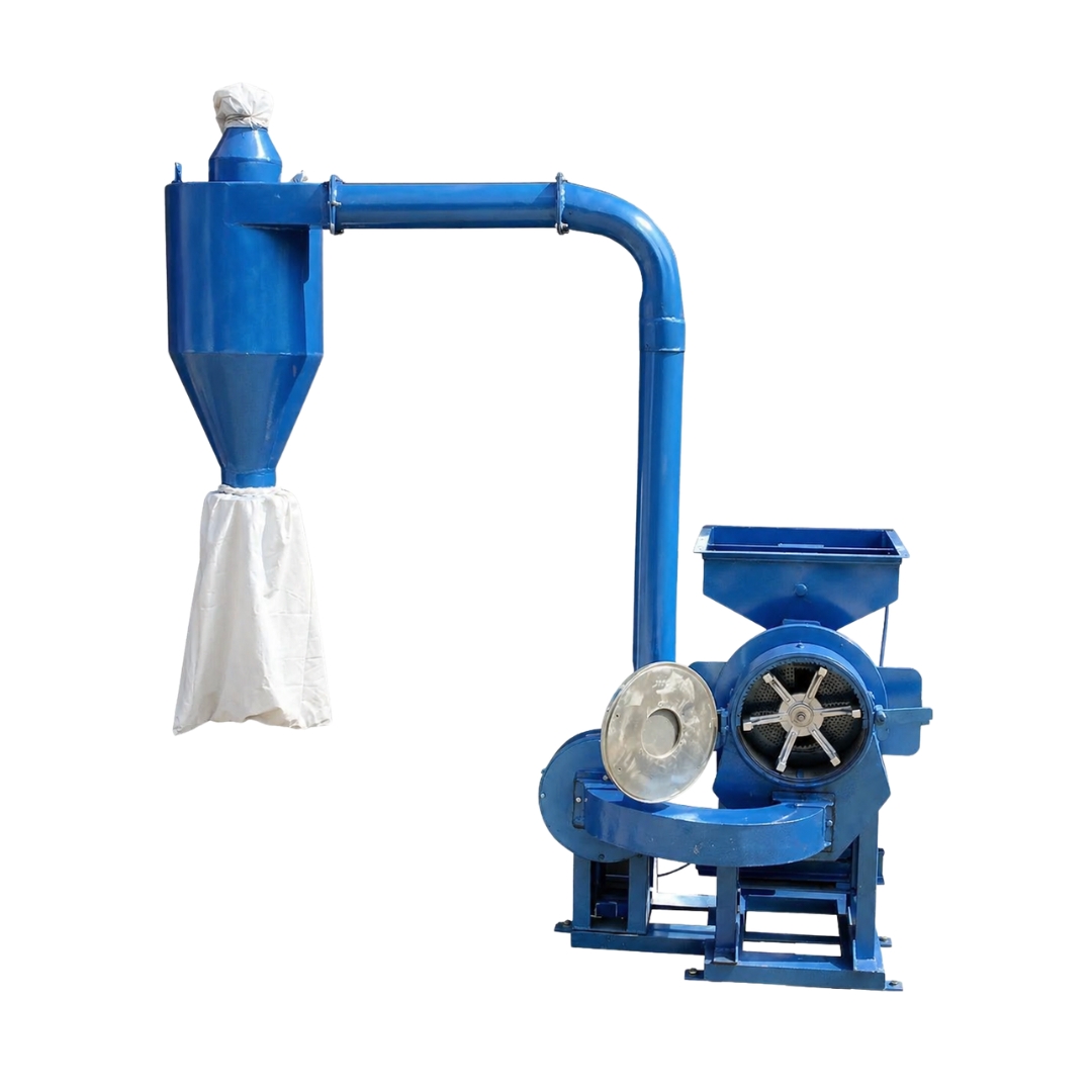 20 HP Double Stage Pulverizer With Cyclone With Out Motor Double Chamber Atta Chakki Commercial Atta Chakki