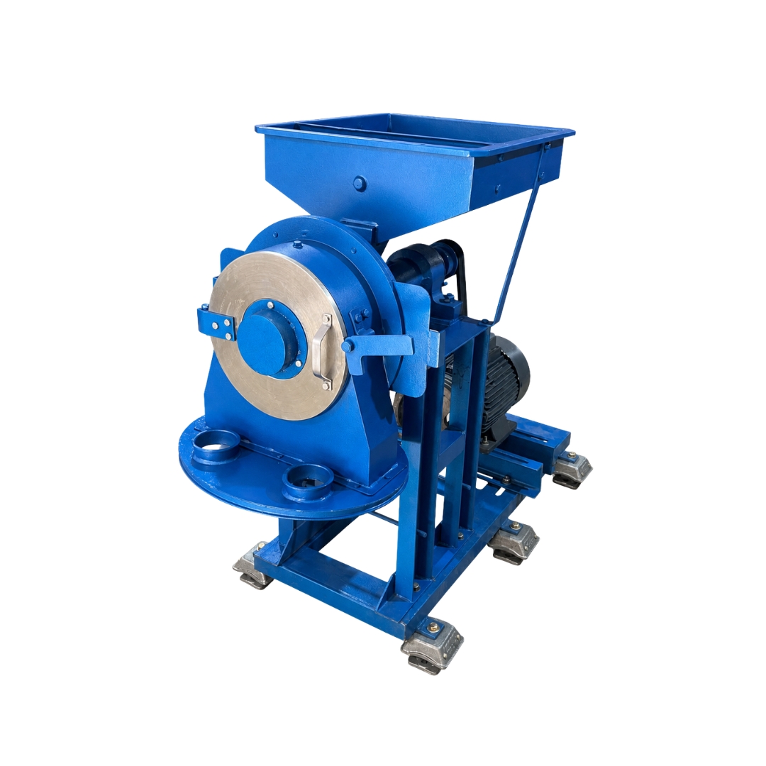 Double Chamber Pulverizer Machine 15 HP Commercial Atta Chakki Machine With Out Motor