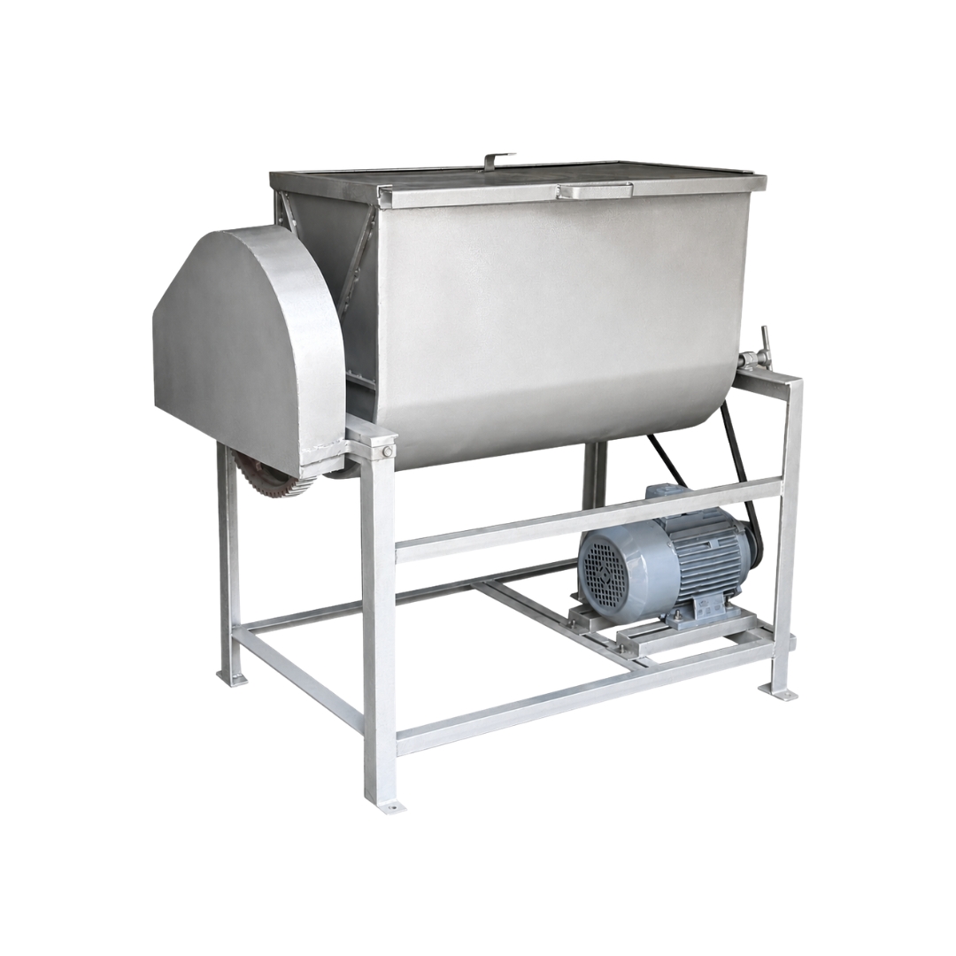 150 Kg Mixing Machine 150Kg Ribbon Blender Mixer Machine for Spices Mixering, Masala Mixer, Poultry Feed mixering - Image 2