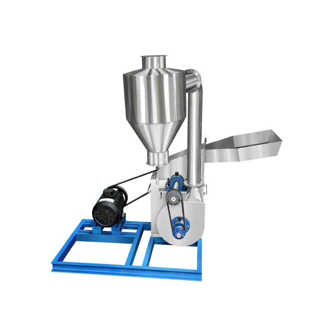 Commercial Mirchi Grinder 10HP Stainless Steel Masala Making Machine Manufacturer Commercial Spices Grinder Machine - Image 3