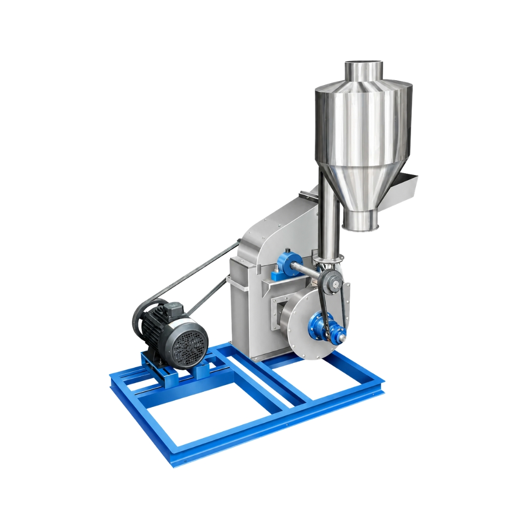 Commercial Mirchi Grinder 10HP Stainless Steel Masala Making Machine Manufacturer Commercial Spices Grinder Machine - Image 2